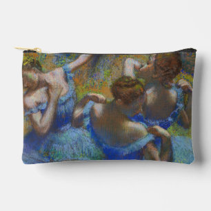 Degas Blue Dancers Pastel Fine Art Masterpiece Accessory Pouch