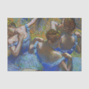 Degas Blue Dancers Pastel Fine Art Masterpiece Tissue Paper
