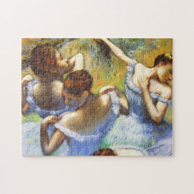 Degas Blue Dancers Puzzle (Horizontal)