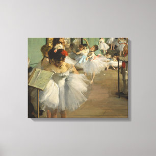 Degas Dance Class Ballet Dancers Ballerina Art Canvas Print