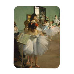 Degas Dance Class Ballet Dancers Ballerina Art Magnet