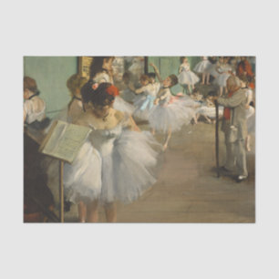 Degas Dance Class Ballet Dancers Ballerina Art Tissue Paper