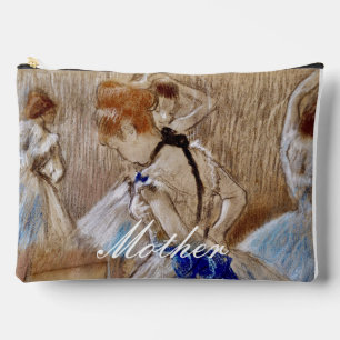 Degas Dancer With Blue Ribbon Accessory Pouch