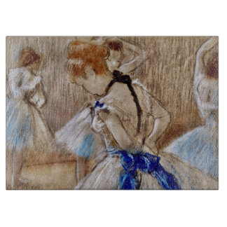 Degas Dancer With Blue Ribbon  Cutting Board
