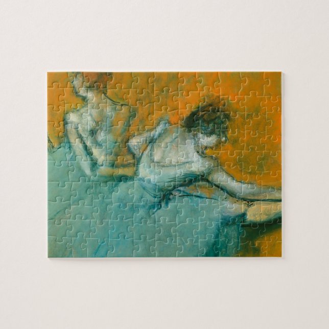Degas Dancers at the Bar Ballet Jigsaw Puzzle (Horizontal)