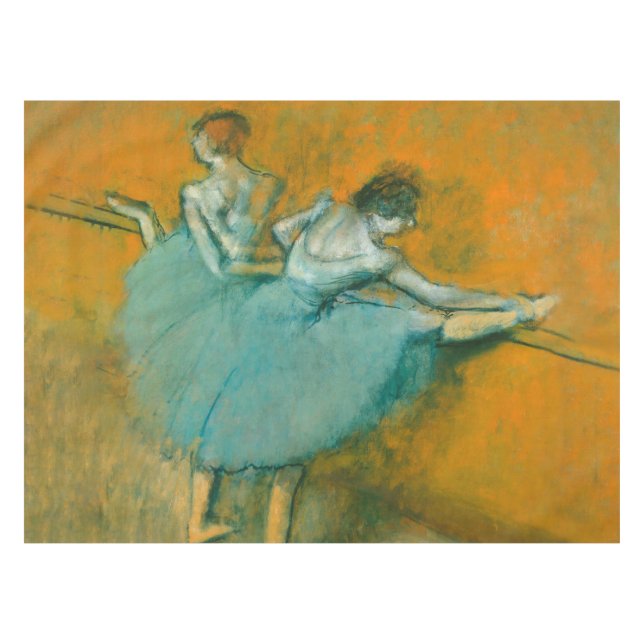 Degas Dancers at the Bar Ballet Tablecloth (Front (Horizontal))