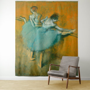 Degas Dancers at the Bar Ballet Tapestry