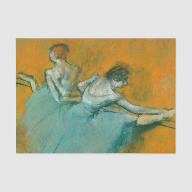 Degas Dancers at the Bar Ballet Tissue Paper (Front)