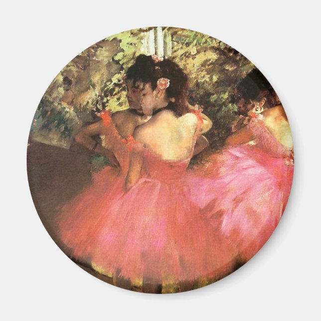 Degas Dancers in Pink Magnet (Front)