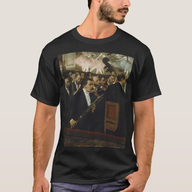 Degas L Orchestre De L Desire Dihau 1833 1909 T-Shirt (Front)