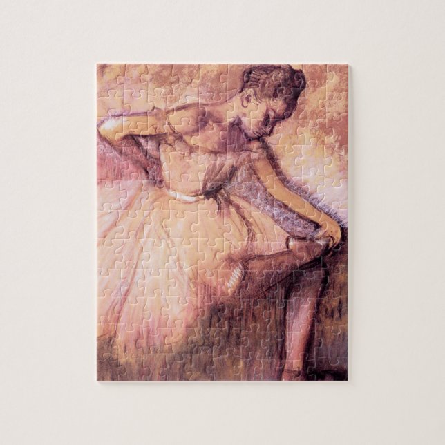 Degas Pink Ballerina Puzzle (Vertical)