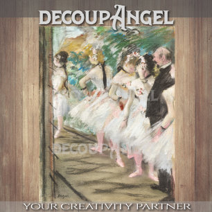 Degas- The Ballet Decoupage Tissue Paper