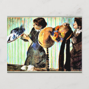 Degas - The Little Milliners Postcard