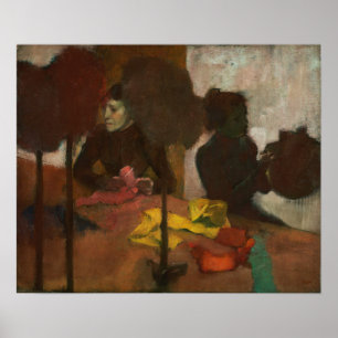 Degas - The Milliners Poster