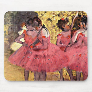 Degas: The Pink Dancers Mouse Mat