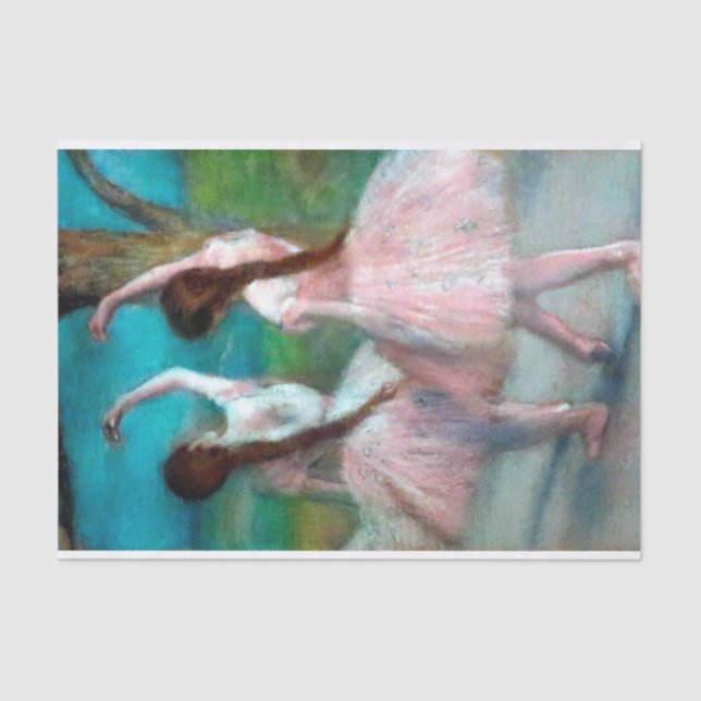 Degas Two Ballerinas Tissue Paper (Front)