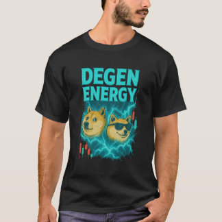 Degen Energy Cyberpunk Crypto Shirt