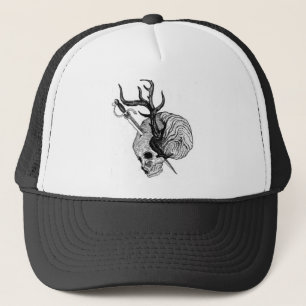 Degradations Antler Skull Hat