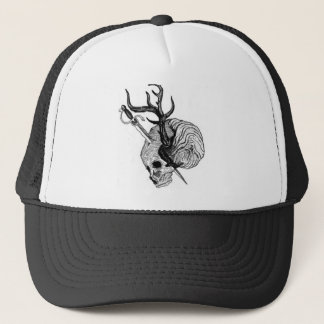 Degradations Antler Skull Hat