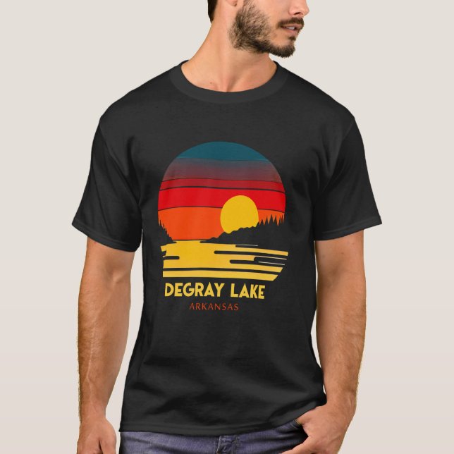 DeGray Lake Arkansas Vacation Souvenir T-Shirt (Front)
