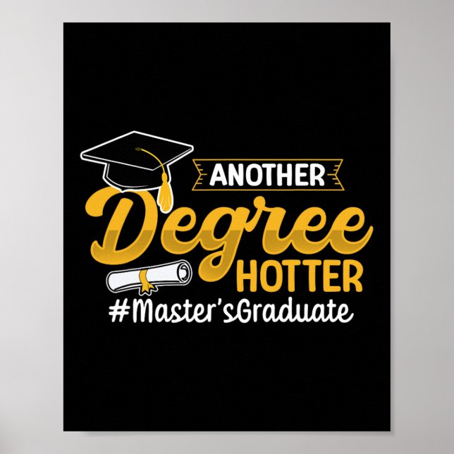 Degree Graduation Master’s Degree Mba  Poster (Front)