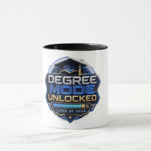 Degree Mode Unlocked Class of 2026 Graduation Mug