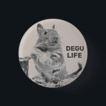 ⊿ DEGU. ⊿ 3 CM ROUND BADGE<br><div class="desc">DEGU RODENTS Kawaii Small Animal</div>