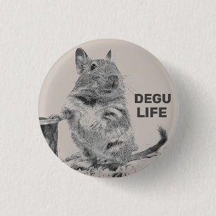 ⊿ DEGU. ⊿ 3 CM ROUND BADGE