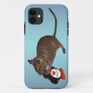 Degu and Toy iPhone 5 Case (Sky Blue Mix)