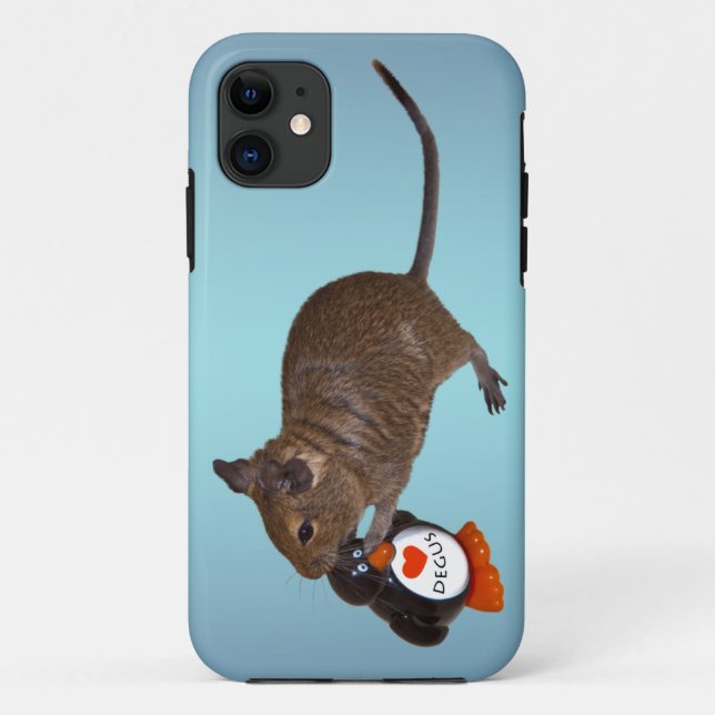Degu and Toy iPhone 5 Case (Sky Blue Mix) (Back)