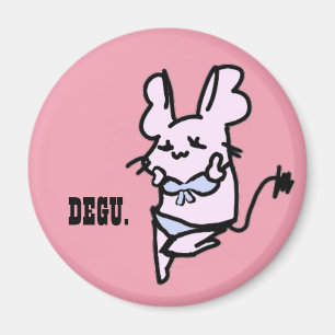 DEGU☆ Deguu☆ Deguu Magnet