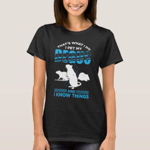Degu For Degu Owner Degu Animal Pet Degus Degu Oc T-Shirt