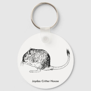 Degu Keychain