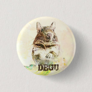 ►► Degus ► 3 Cm Round Badge