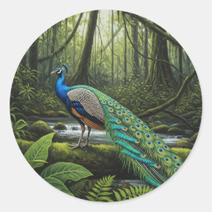 Dehing Patkai National Park India Travel Classic Round Sticker