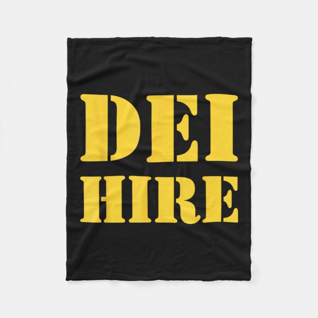 Dei Hire, Diversity, Equity, Inclusion, Anti Fleece Blanket (Front)