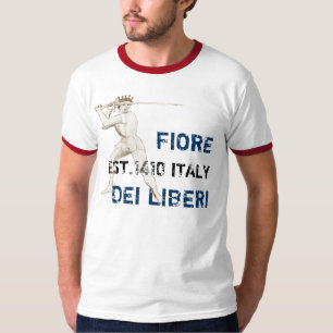 DEI LIBERI, FIORE, EST.1409 ITALY T-Shirt