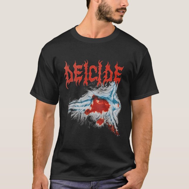 Deicide Once Upon The Cross T-Shirt (Front)