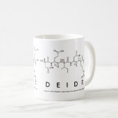 Deidre peptide name mug (Front Right)