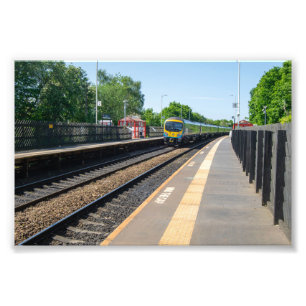 Deighton Railway Station, Huddersfield Photo Print