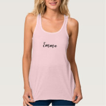 DEIGN/TEXT/PHOTO/NAME Summer Women Top pink