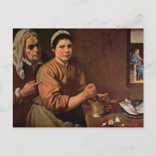 Deigo Velazquez Painting Postcard
