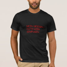 DEIN DESIGN / PHOTO Discount T-shirt men black