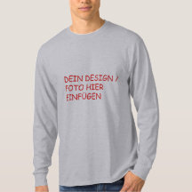 DEIN DESIGN / PHOTO Gentlemen Langarmshirt gray