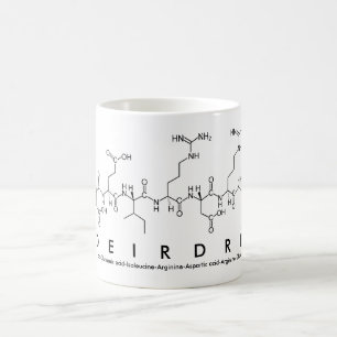 Deirdre peptide name mug