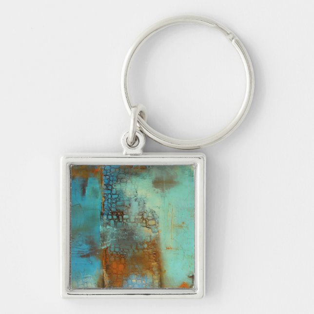 Deja Blue Key Ring (Front)