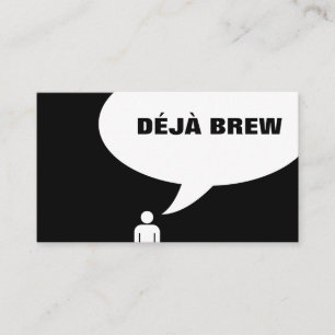 deja brew coffee punch card