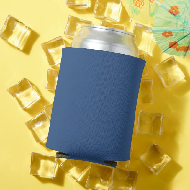 Deja Vu Blue Spring Season Solid Colour Can Cooler (In Situ Summer)