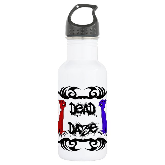 Deja Vu Cat 532 Ml Water Bottle (Front)