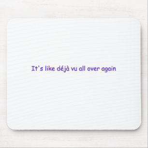 deja vu mouse mat